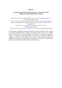 En este trabajo se analizaron biopsia de pacientes con cáncer de