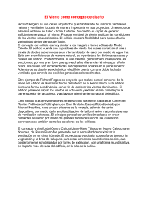 El Viento como concepto de diseño