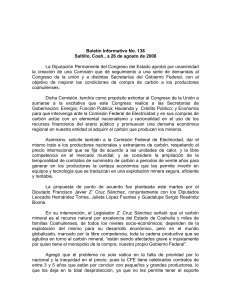 Boletín Informativo 138 - Congreso del Estado de Coahuila