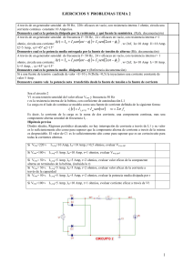 Enunciados de exámenes relacionados con tema 2