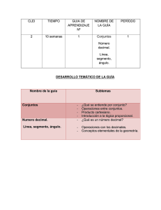 Igualdad entre conjuntos. Subconjuntos y