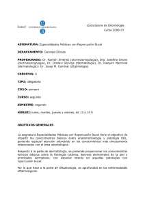 Oftalmología (Dr. Josep M. Caminal)