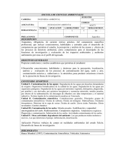 escuela de ciencias ambientales