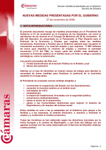 Nuevas medidas Gobierno