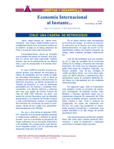 chile: una cadena de retrocesos