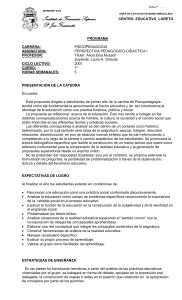 PERSP. PED.-DIDACTICA I 07