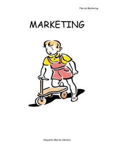 iv. el plan de marketing