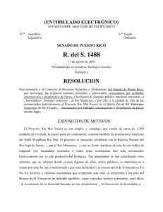 Entirillado del Informe - Oficina de Servicios Legislativos