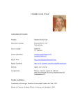 curriculum vitae - Psicóloga Mariana Searle
