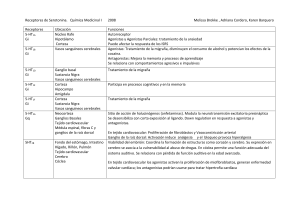 Receptores de Serotonina - Transcripciones Cuartos 2008