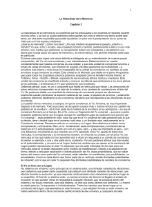 La Naturaleza de la Memoria