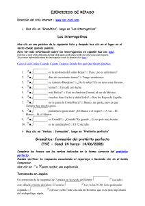 ejercicios de repaso - Collège Les Goussons