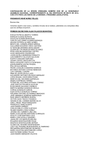 CASETE 15 - Asamblea Nacional de Nicaragua