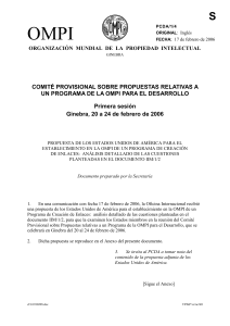 PCDA/1/4: Propuesta de los Estados Unidos de América para el