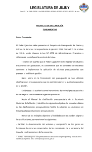 LEGISLATURA DE JUJUY Gorriti 47 – Tel. (0388) 4239200 – Fax