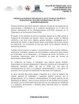 BOLETÍN DE PRENSA NÚM. 126/15 23 DE MARZO DE 2015