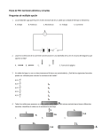 Física de PSI: Corriente eléctrica y circuitos