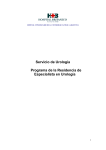 Programa residencia urología