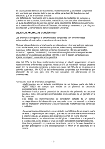 Teratolog&iacute;a - Enfermeria21