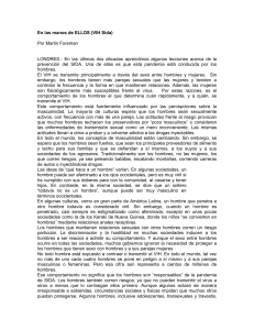 En las manos de ELLOS (VIH Sida)