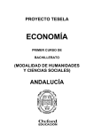 Programación Tesela Economía 1º Bach. Andalucía