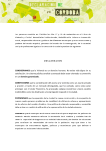 Declaración de Córdoba en Doc