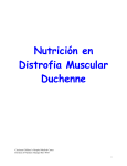 Nutrición en Distrofia Muscular Duchenne