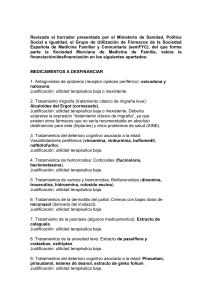 Revisado el borrador presentado por el Ministerio de