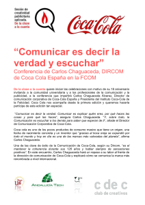 11/abril/2013 Conferencia DIRCOM Coca-Cola