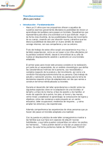 horario de actividades