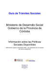 Información sobre las Políticas Sociales