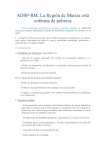 ADSP-RM: La Región de Murcia está enferma de pobreza Tras la