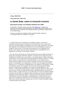 ZENIT - El mundo visto desde Roma