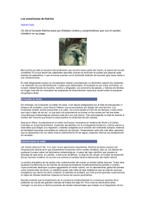 Las ense&ntilde;anzas de Katrina