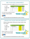 Guia de Ingresos (Folleto) - Utah Health Policy Project