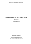 PLACA BASE: COMPONENTES Y FUNCIONES