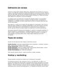 Ventas y marketing