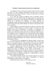 TENER UN JEFE INJUSTO DA&Ntilde;A EL CORAZ&Oacute;N