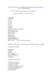 Lavalleja 274 - Guemes 4046 SRL