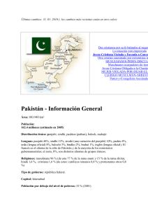 Pakistán - Información General