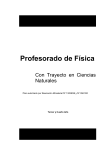 Profesorado de Fisic.. - Instituto Superior de Formación Docente y