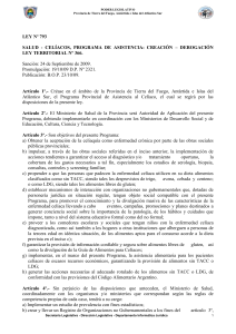 PODER LEGISLATIVO Provincia de Tierra del Fuego, Antártida e