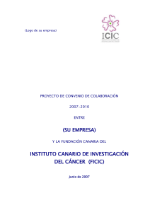 Modelo convenio de colaboración ICIC Empresas