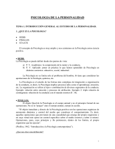 1. ¿que es la psicologia?