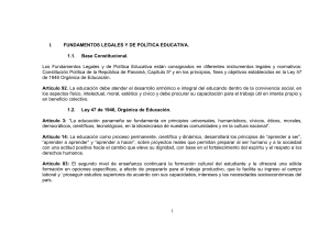 ministerio de educacion