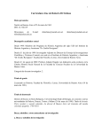 Curriculum vitae de Roberto Di Stefano