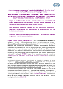 Presentados nuevos datos del estudio IMAGING en la Reunión