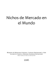 NICHOS DE MERCADO