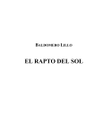 EL RAPTO DEL SOL