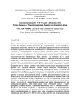llamada para contribuciones de artículos científicos